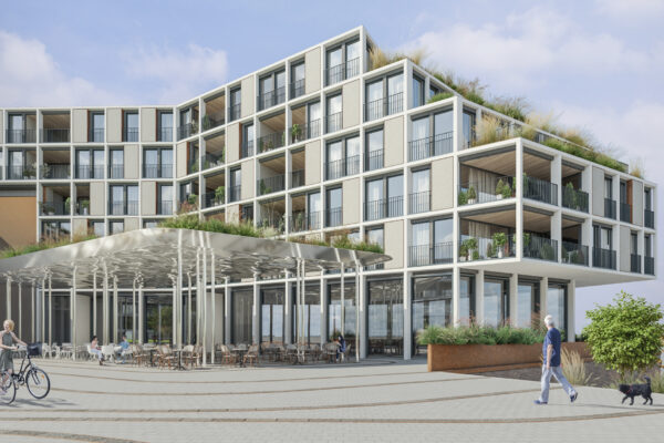 Rheinblick Krefeld - Architekturkonzept und Architekturvisualisierung von Formgrafik